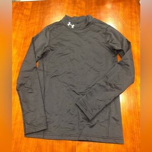 Under Armour Boys Coldgear Mock Long Sleeve